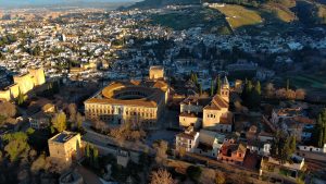 ciudad de granada desde arriba
